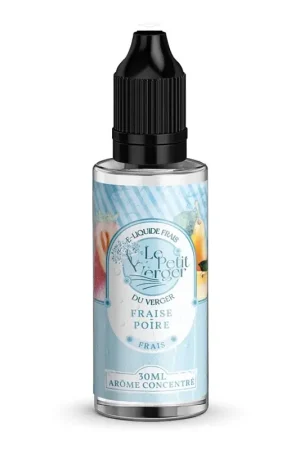 Authentique Concentré Fraise Poire 30 ml - Le Petit Verger Frais