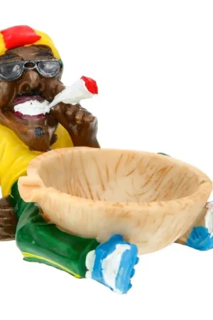 Promotion Saisonnière CENDRIER RESINE RASTA LAYD BACK