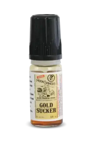 Quantité Limitée E Liquide GOLD SUCKER 10 ml - Moonshiners