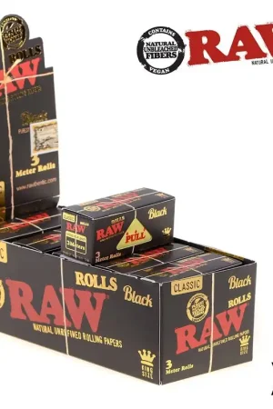 Commander Maintenant RAW BLACK ROLLS X12