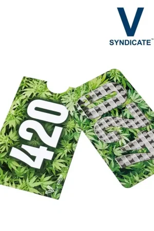 Bon Plan GRINDER CARTE V-SYNDICATE 420 LEAF