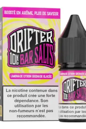 Affaire À Saisir Limonade Citron Grenade Glacée Nic Salt Bar Salts Drifter 10ml