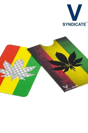 GRINDER CARTE V-SYNDICATE LEAF RASTA Achat Immédiat