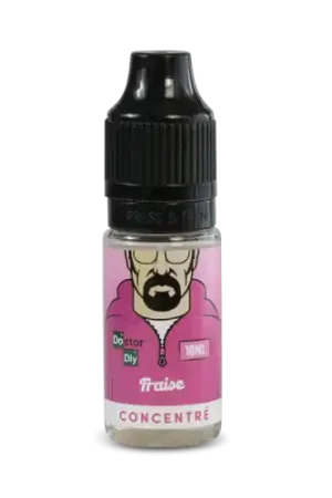 Concentré FRAISE 10 ml - Doctor DIY Livraison Express