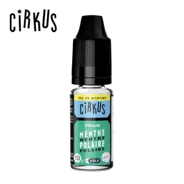 Menthe Polaire Sel de Nicotine 10ml Cirkus Acheter En Ligne