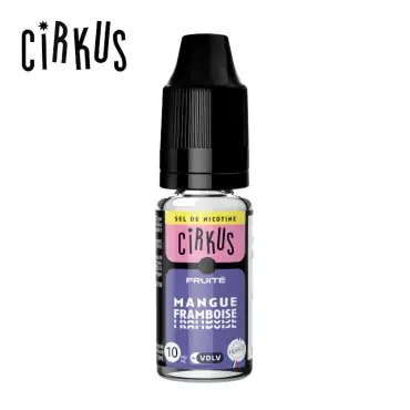 Mangue Framboise Sel de Nicotine 10ml Cirkus Meilleur Prix