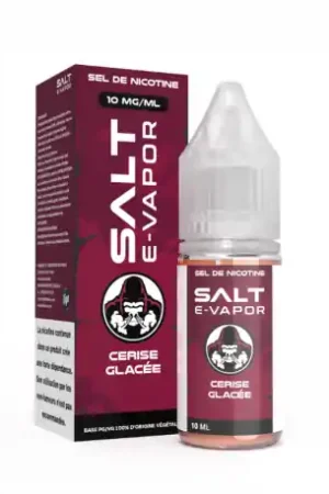 Achat Immédiat Cerise Glacée Salt E Vapor 10ml