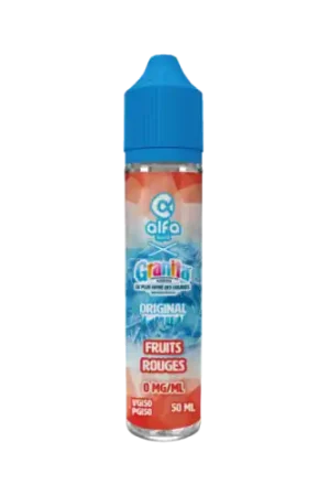 E Liquide GRANITA FRUITS ROUGES 50 ml - Alfaliquid Nouvelle Collection