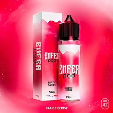 Certifié Fraise Cerise 50ml - Enfer Pod
