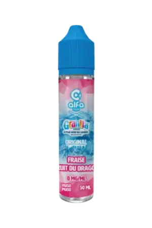 E Liquide GRANITA FRAISE FRUIT DU DRAGON 50 ml - Alfaliquid Dernier Modèle