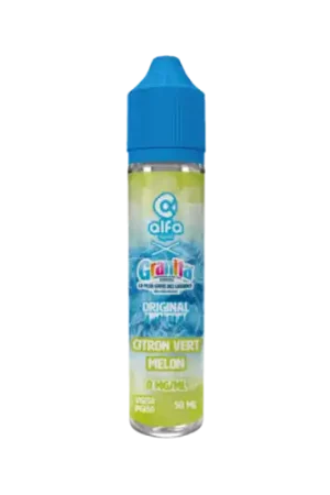Nouveauté E Liquide GRANITA CITRON VERT MELON 50 ml - Alfaliquid