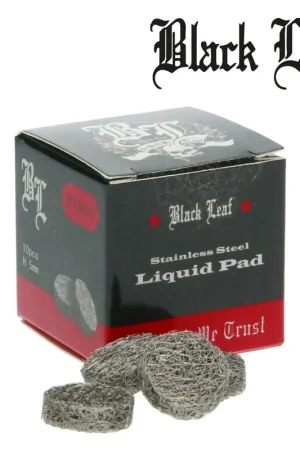 Prix Réduit COUSSINETS DE REMPLISSAGE BLACK LEAF LIQUID PAD 15MM PAR 10