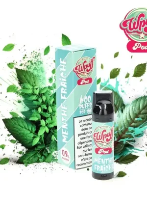 CARTOUCHE POUR WPUFF POD MENTHE FRAICHE V2 Retour Gratuit