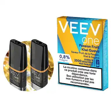 Capsules VEEV One Passion Kiwi Goyave - VEEV Prix Bas