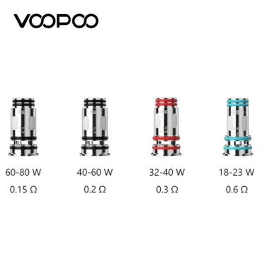 Quantité Limitée Pack 5 Résistances PnP-X Voopoo