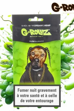 FEUILLES BLUNT CHANVRE G-ROLLZ GREEN FUNK PAR 4 Livraison Express