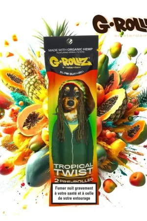 BLUNT CHANVRE G-ROLLZ AMSTERDAM TROPICAL TWIST PAR 2 Prix Choc