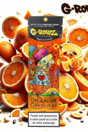 BLUNT CHANVRE G-ROLLZ AMSTERDAM ORANGE DREAM PAR 2 Nouveauté