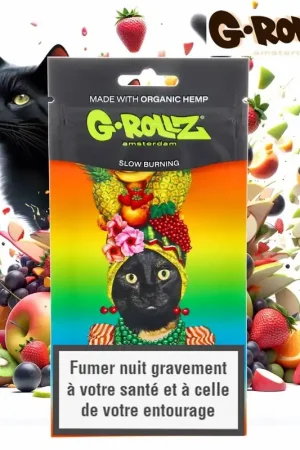 Certifié FEUILLES BLUNT CHANVRE G-ROLLZ FLAVOR FIESTA PAR 4