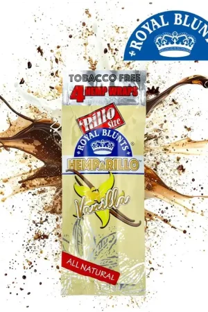 Vente Flash ROYAL BLUNTS HEMPARILLO VANILLE PAR 4