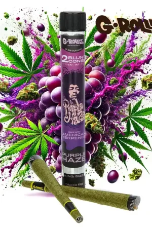 Nouvelle Collection BLUNT PREROULE G ROLLZ TERPENES PURPLE HAZE PAR 2