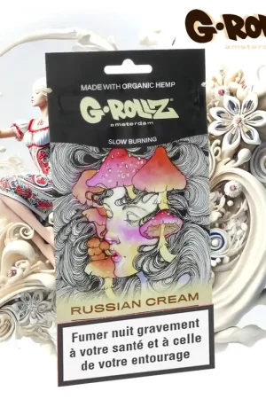 Réduction FEUILLES BLUNT CHANVRE G-ROLLZ RUSSIAN CREAM PAR 4