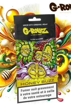 Achetez Aujourd’hui FEUILLES BLUNT CHANVRE G-ROLLZ HONEY BUZZ PAR 4