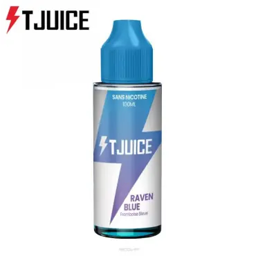 Certifié E liquide Raven Blue T-Juice 100ml