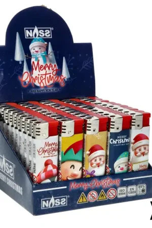 BRIQUET ELECTRONIQUE NASS MERRY CHRISTMAS X50 Commande En Gros