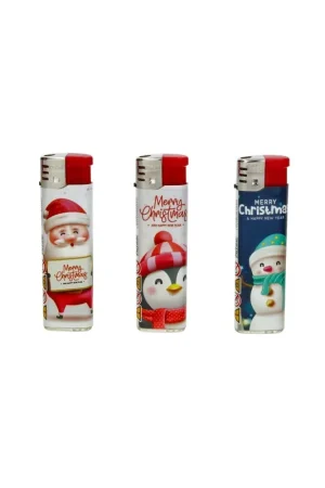 BRIQUET ELECTRONIQUE NASS MERRY CHRISTMAS X5 Remise