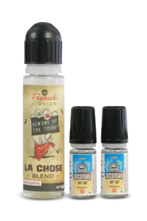 E Liquide LA CHOSE BLEND 60 ml 6 mg - French Liquide Offre Exclusive