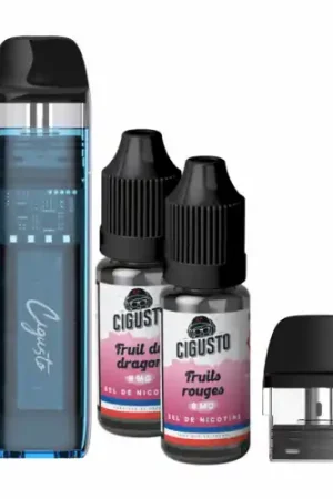 Satisfait Ou Remboursé Pack Lancement LIMPID Cigusto saveur Fruitée - Dovpo