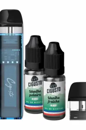 Pack Lancement LIMPID Cigusto saveur Mentholée - Dovpo Livraison Gratuite