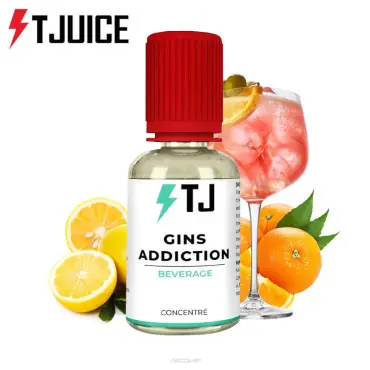 Arôme Gins Addiction T-Juice 30ml Bon Marché