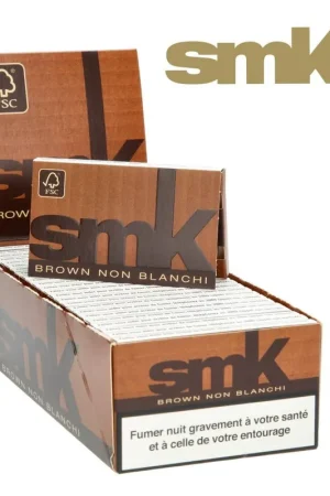 SMOKING SMK REGULAR BROWN X25 Jusqu’à Épuisement Des Stocks