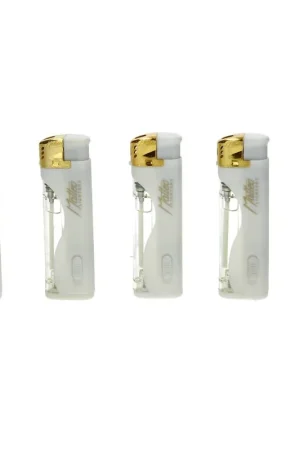 BRIQUET ELECTRONIQUE MATTEO WHITE GOLD X5 Petit Prix