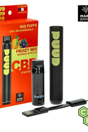 Commander Maintenant MARIE JEANNE PUUD STARTER KIT FRUIZY MIX 600 PUFFS