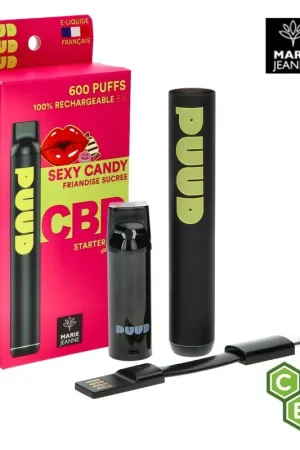 MARIE JEANNE PUUD STARTER KIT SEXY CANDY 600 PUFFS Acheter Direct