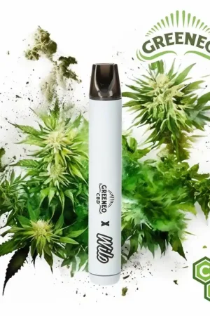 Dernier Modèle POD CBD RECHARGEABLE GREENEO X WILO WHITE WINDOW