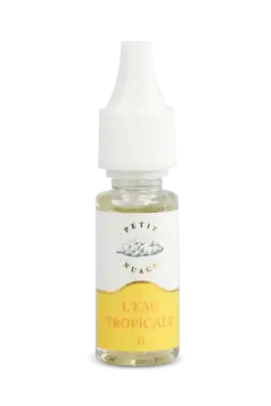 Nouvelle Collection E Liquide L'EAU TROPICALE 10 ml 3 mg - Petit nuage