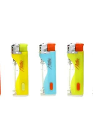 Dernière Chance BRIQUET ELECTRONIQUE MATTEO LED CURLY VIVID X5