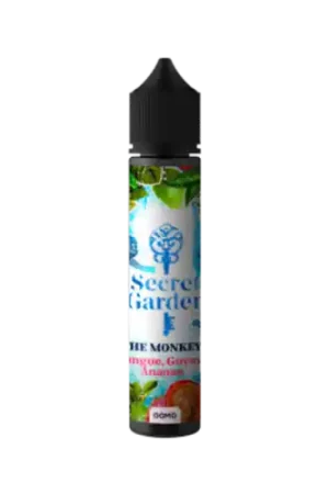 E Liquide THE MONKEY 50 ml - Secret Garden Marque