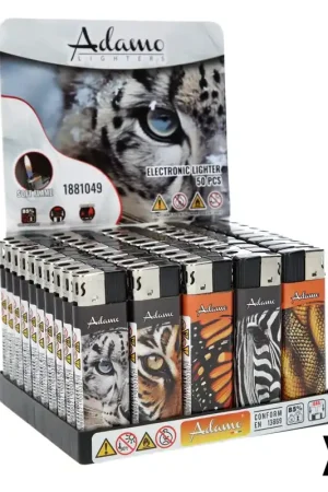 BRIQUET ELECTRONIQUE ADAMO ANIMALS X50 Jusqu’à Épuisement Des Stocks