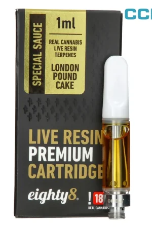 CARTOUCHE EIGHTY8 RESINE LONDON POUND CAKE 1ML Livraison Express