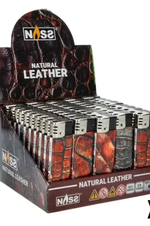 BRIQUET ELECTRONIQUE NASS NATURAL LEATHER X50 Petit Prix