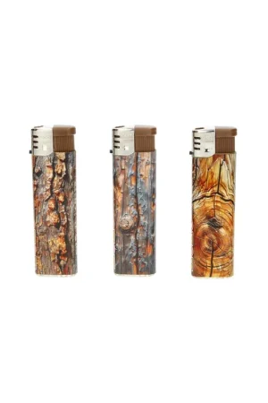 BRIQUET ELECTRONIQUE NASS WOODEN X5 Dernier Modèle