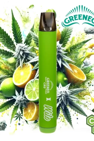 Expédié Aujourd’hui POD CBD GREENEO X WILO PETITE LIMO 600 PUFFS