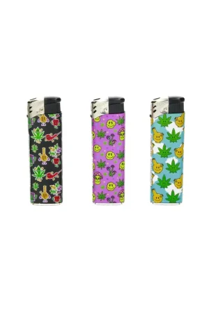 Vente Directe BRIQUET ELECTRONIQUE LUX LEAF SMILE X5