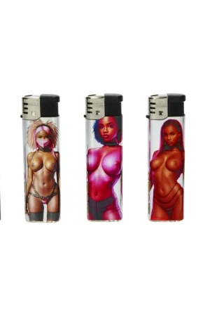 Authentique BRIQUET ELECTRONIQUE NASS 3D PURE GIRLS X5