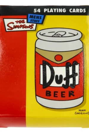Retour Gratuit JEU DE CARTES THE SIMPSONS DUFF BEER
